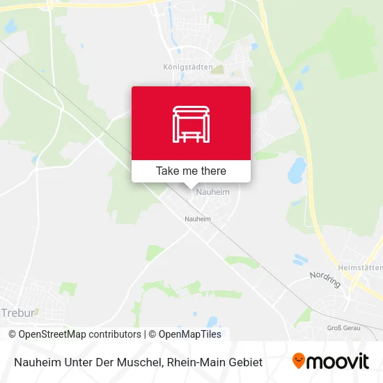 Карта Nauheim Unter Der Muschel