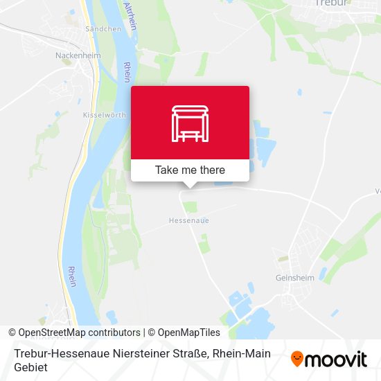 Trebur-Hessenaue Niersteiner Straße map