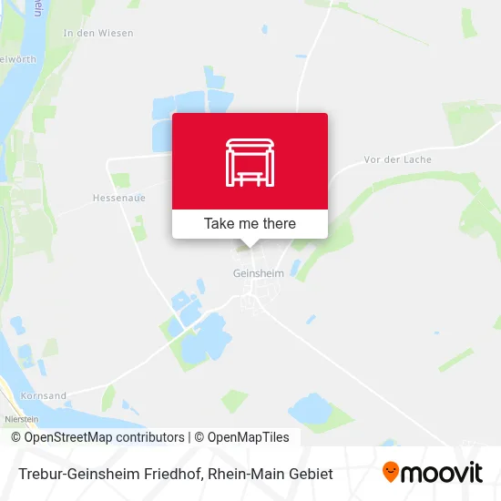 Trebur-Geinsheim Friedhof map