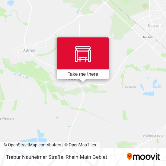 Trebur Nauheimer Straße map