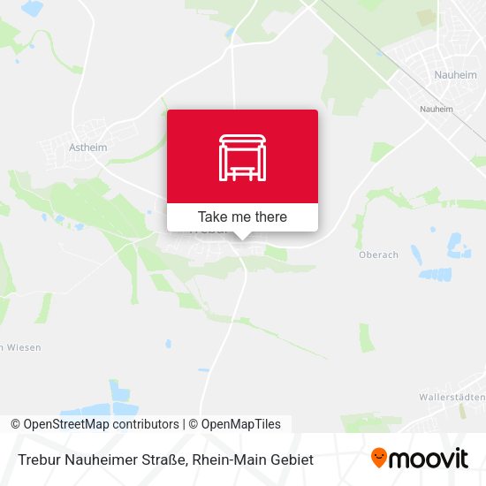 Trebur Nauheimer Straße map