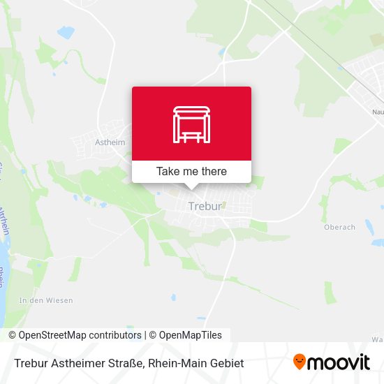 Trebur Astheimer Straße map