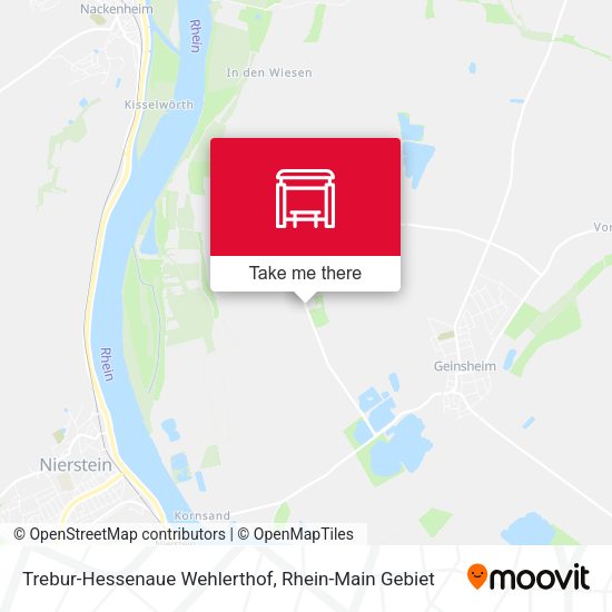 Trebur-Hessenaue Wehlerthof map