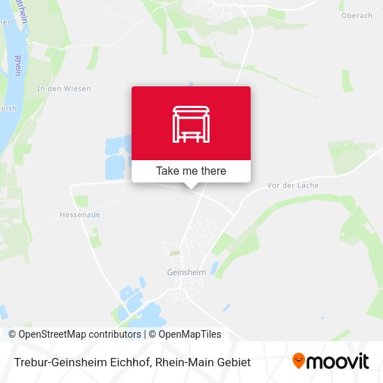 Trebur-Geinsheim Eichhof map