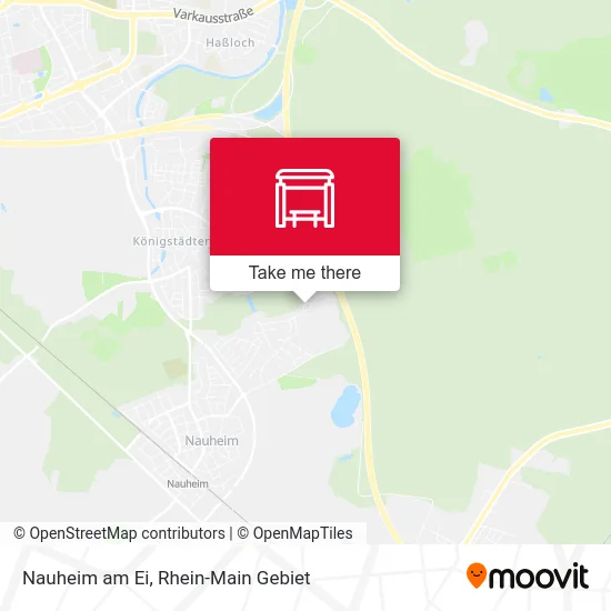Карта Nauheim am Ei