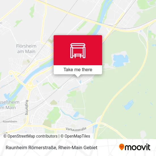 Карта Raunheim Römerstraße