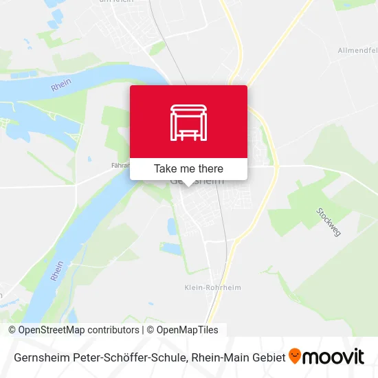 Карта Gernsheim Peter-Schöffer-Schule