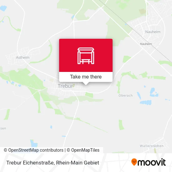 Карта Trebur Eichenstraße