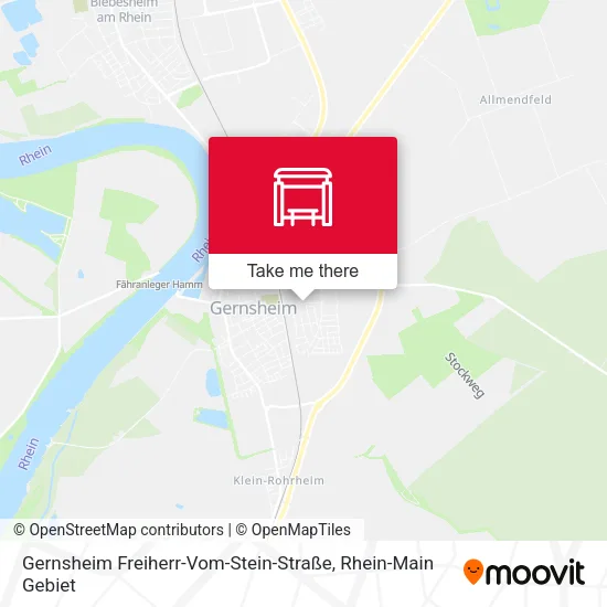 Карта Gernsheim Freiherr-Vom-Stein-Straße
