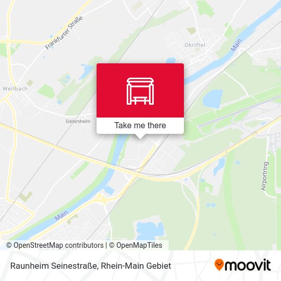 Raunheim Seinestraße map