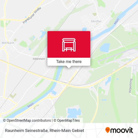 Raunheim Seinestraße map