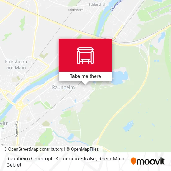 Raunheim Christoph-Kolumbus-Straße map