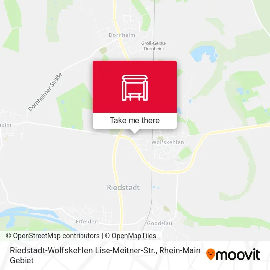 Карта Riedstadt-Wolfskehlen Lise-Meitner-Str.