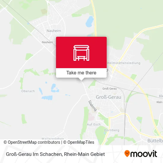 Groß-Gerau Im Schachen map