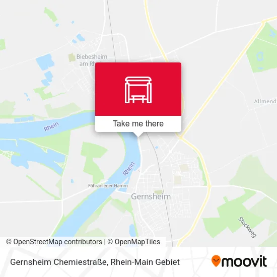 Карта Gernsheim Chemiestraße