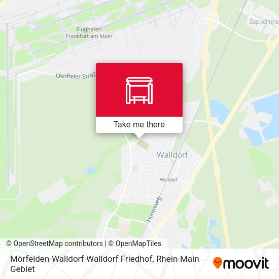 Mörfelden-Walldorf-Walldorf Friedhof map