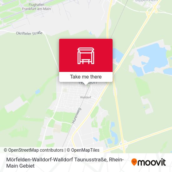 Mörfelden-Walldorf-Walldorf Taunusstraße map