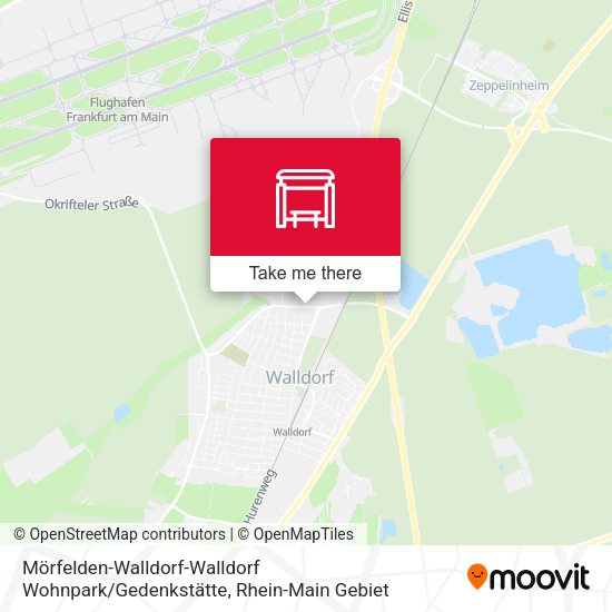 Mörfelden-Walldorf-Walldorf Wohnpark / Gedenkstätte map