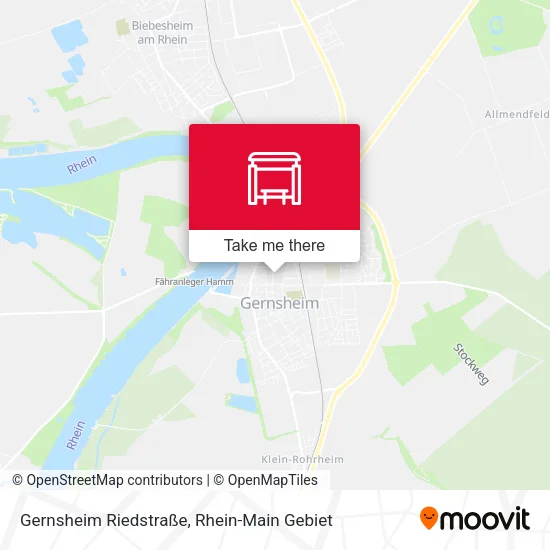Карта Gernsheim Riedstraße
