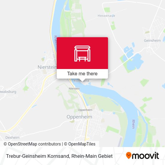 Карта Trebur-Geinsheim Kornsand