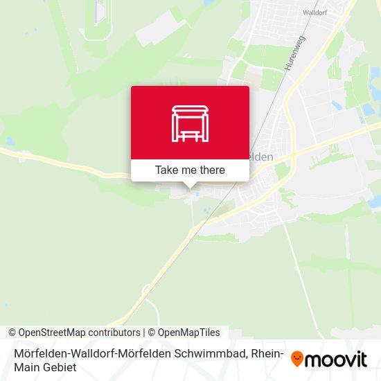 Mörfelden-Walldorf-Mörfelden Schwimmbad map