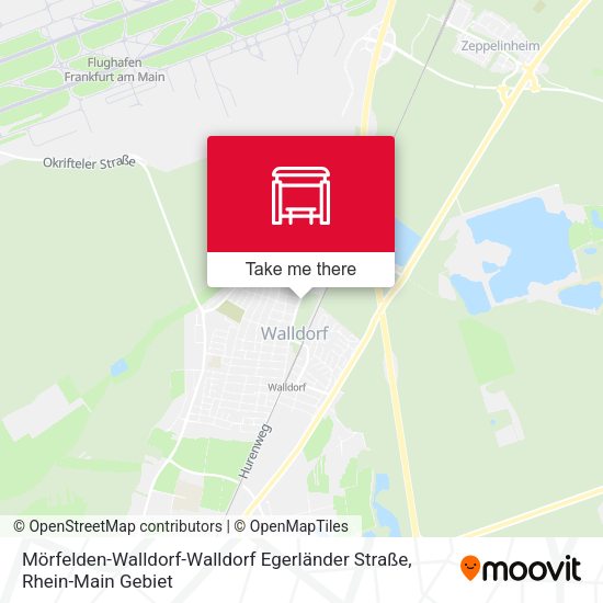 Mörfelden-Walldorf-Walldorf Egerländer Straße map