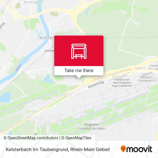 Карта Kelsterbach Im Taubengrund
