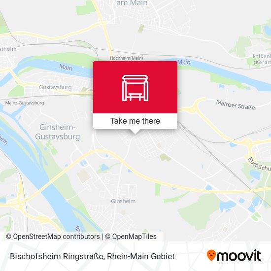 Bischofsheim Ringstraße map