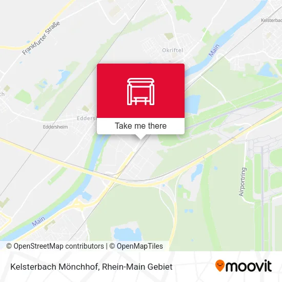 Карта Kelsterbach Mönchhof