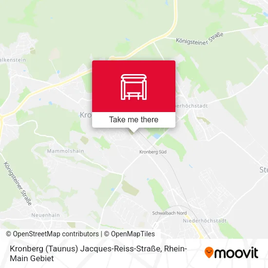 Карта Kronberg (Taunus) Jacques-Reiss-Straße