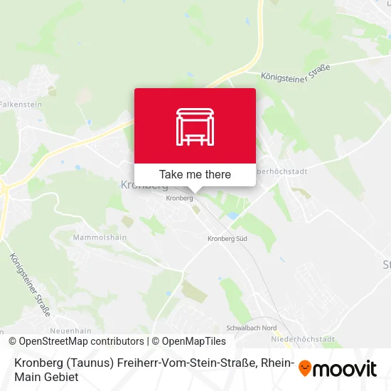 Kronberg (Taunus) Freiherr-Vom-Stein-Straße map