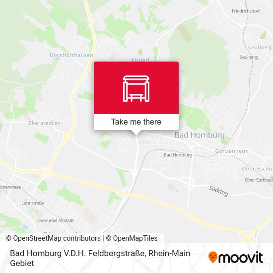 Bad Homburg V.D.H. Feldbergstraße map