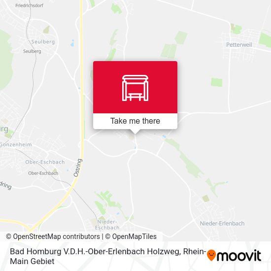 Bad Homburg V.D.H.-Ober-Erlenbach Holzweg map