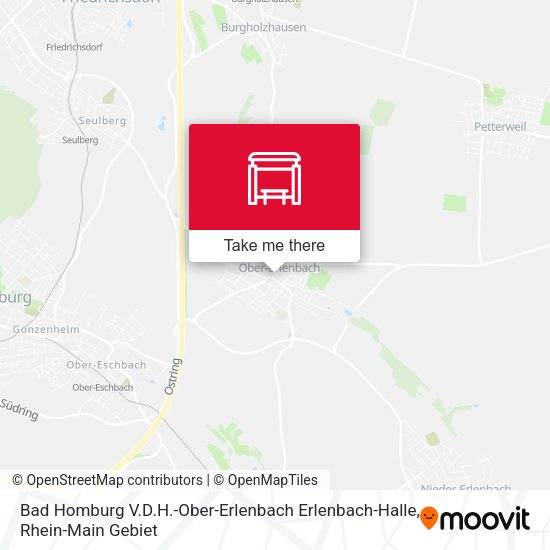 Bad Homburg V.D.H.-Ober-Erlenbach Erlenbach-Halle map