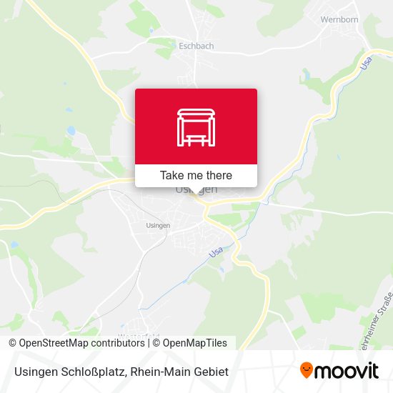 Карта Usingen Schloßplatz