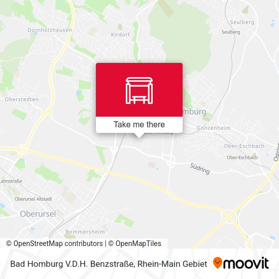 Bad Homburg V.D.H. Benzstraße map