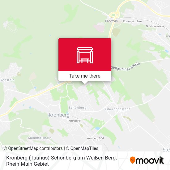 Kronberg (Taunus)-Schönberg am Weißen Berg map
