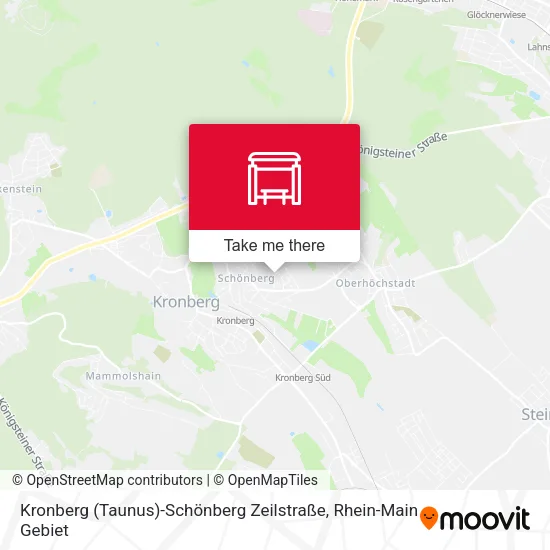 Карта Kronberg (Taunus)-Schönberg Zeilstraße
