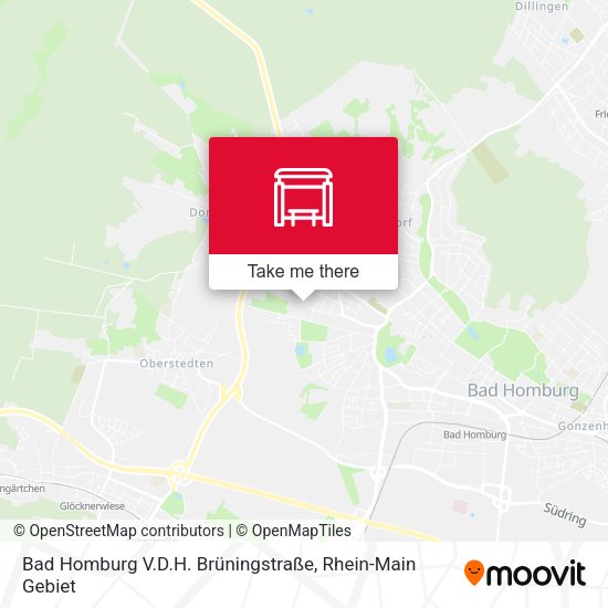 Bad Homburg V.D.H. Brüningstraße map