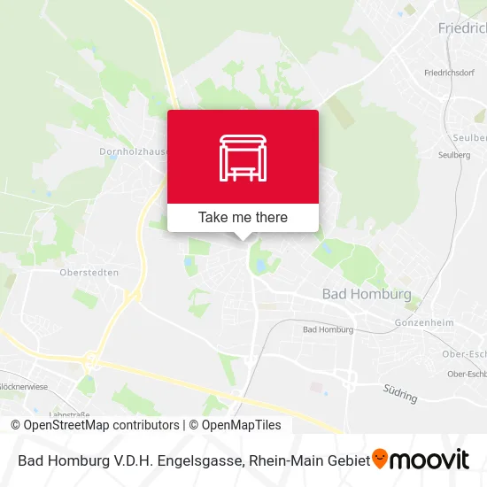 Карта Bad Homburg V.D.H. Engelsgasse