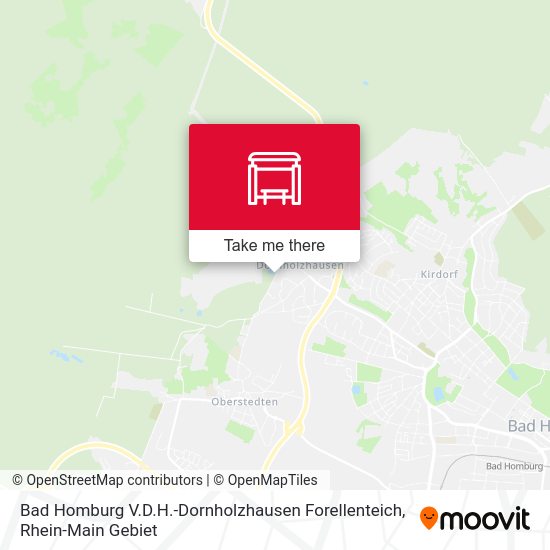 Bad Homburg V.D.H.-Dornholzhausen Forellenteich map