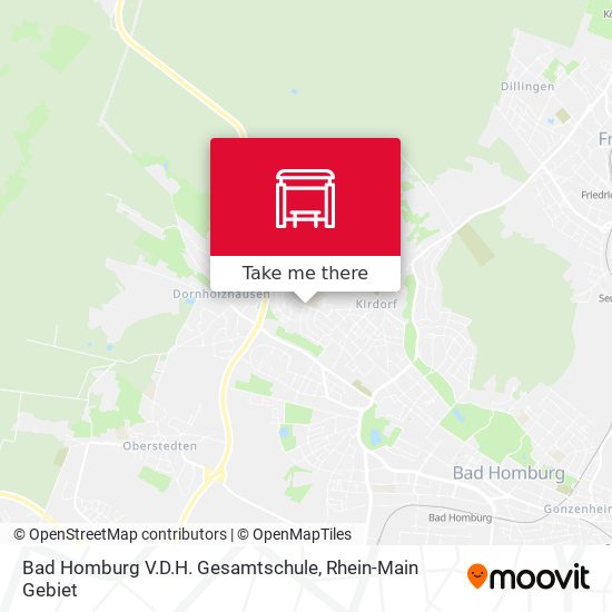 Bad Homburg V.D.H. Gesamtschule map