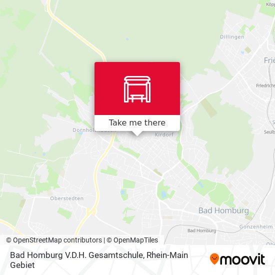 Bad Homburg V.D.H. Gesamtschule map
