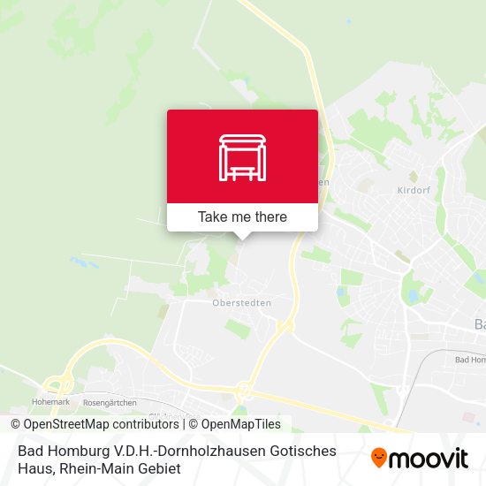 Bad Homburg V.D.H.-Dornholzhausen Gotisches Haus map