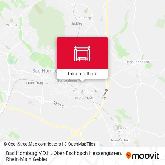 Bad Homburg V.D.H.-Ober-Eschbach Hessengärten map
