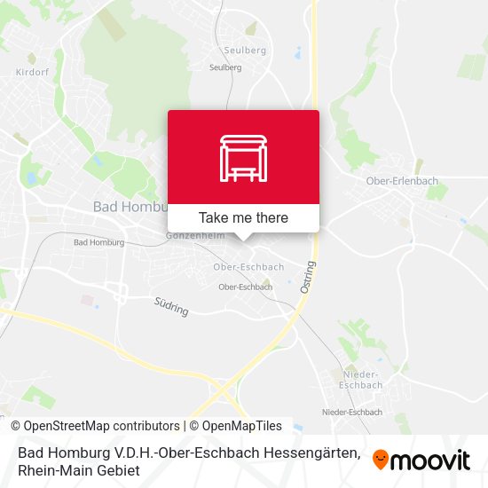 Bad Homburg V.D.H.-Ober-Eschbach Hessengärten map