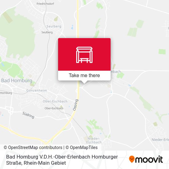 Bad Homburg V.D.H.-Ober-Erlenbach Homburger Straße map