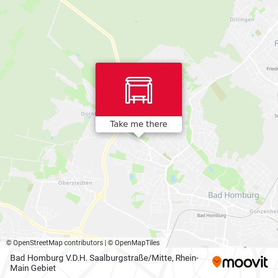 Bad Homburg V.D.H. Saalburgstraße / Mitte map