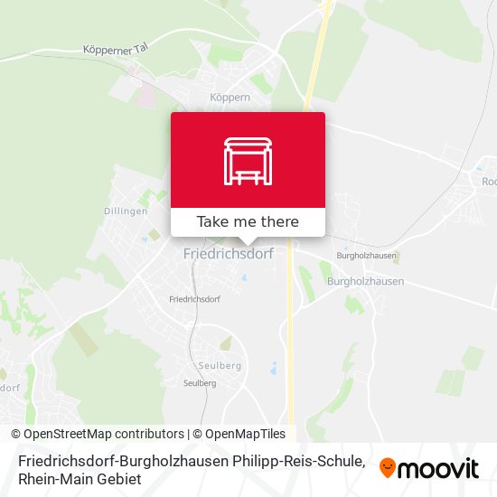 Friedrichsdorf-Burgholzhausen Philipp-Reis-Schule map