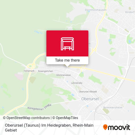 Oberursel (Taunus) Im Heidegraben map